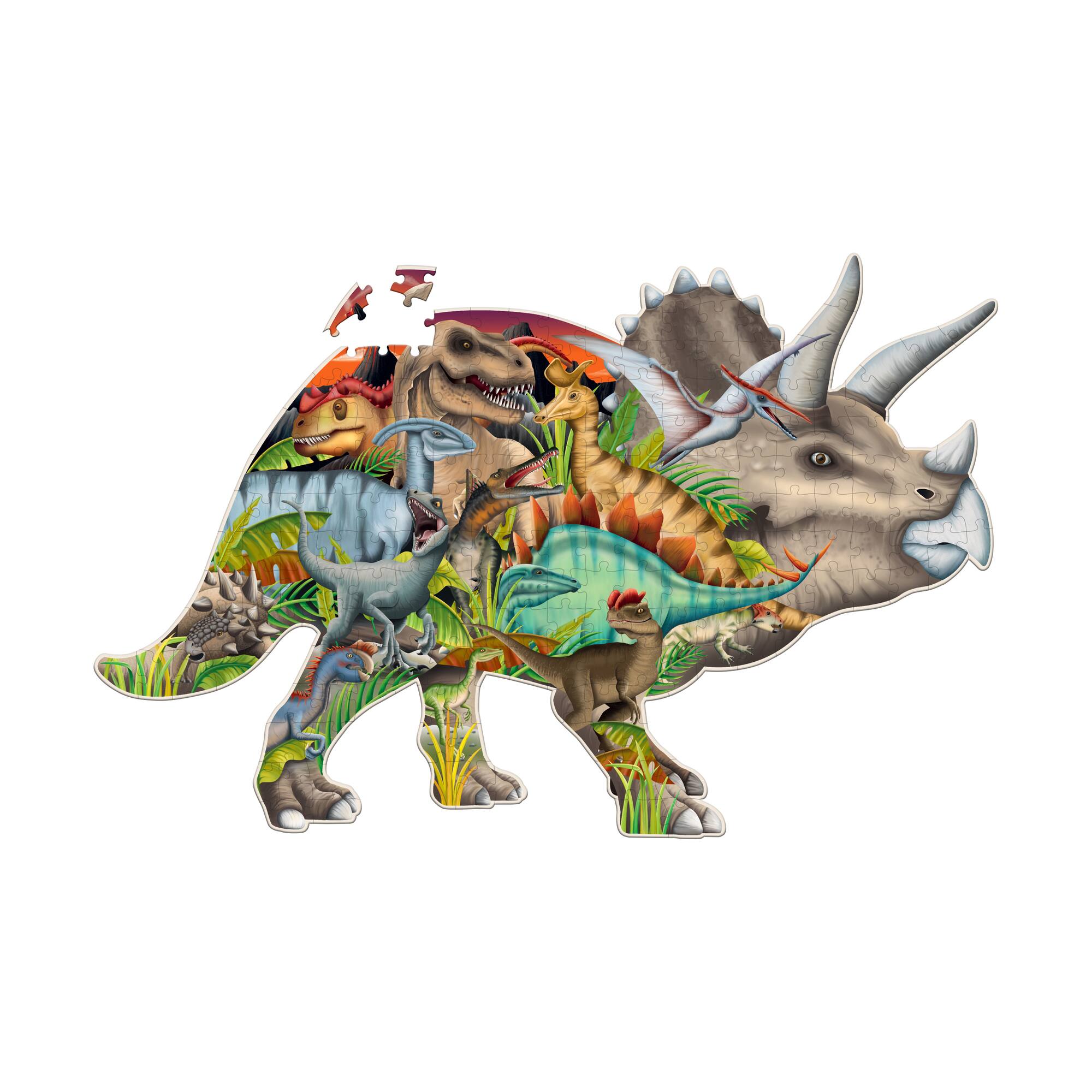 Wildlife World Puzzle - Dinosaurs: 200 Pcs